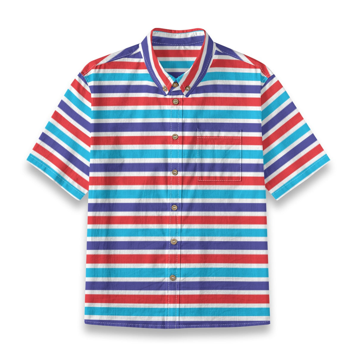Kids' Cotton Button-Up Shirt