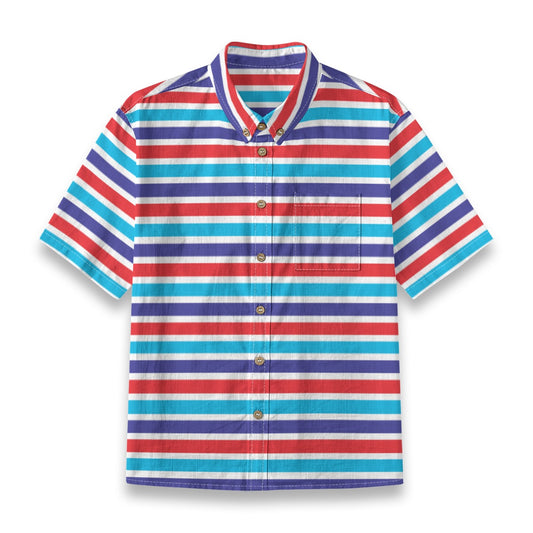Kids' Cotton Button-Up Shirt