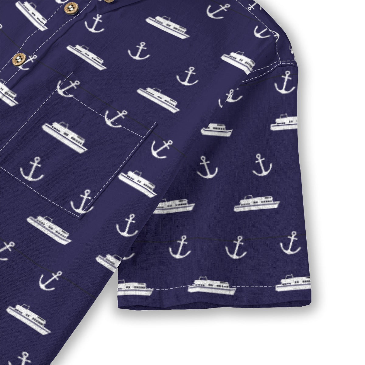 Kids' Cotton Button-Up Shirt