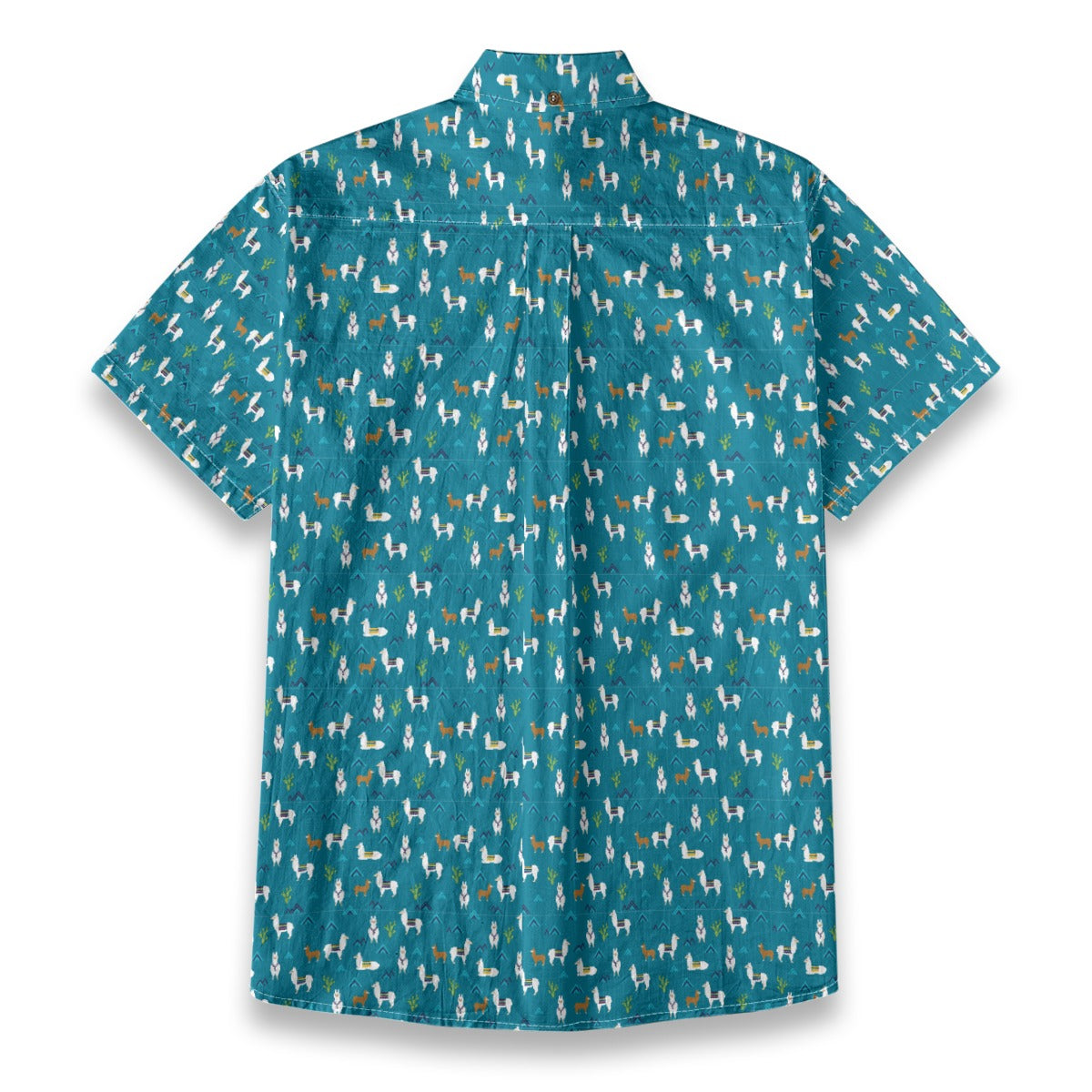Men's Cotton Button-Up Shirt
