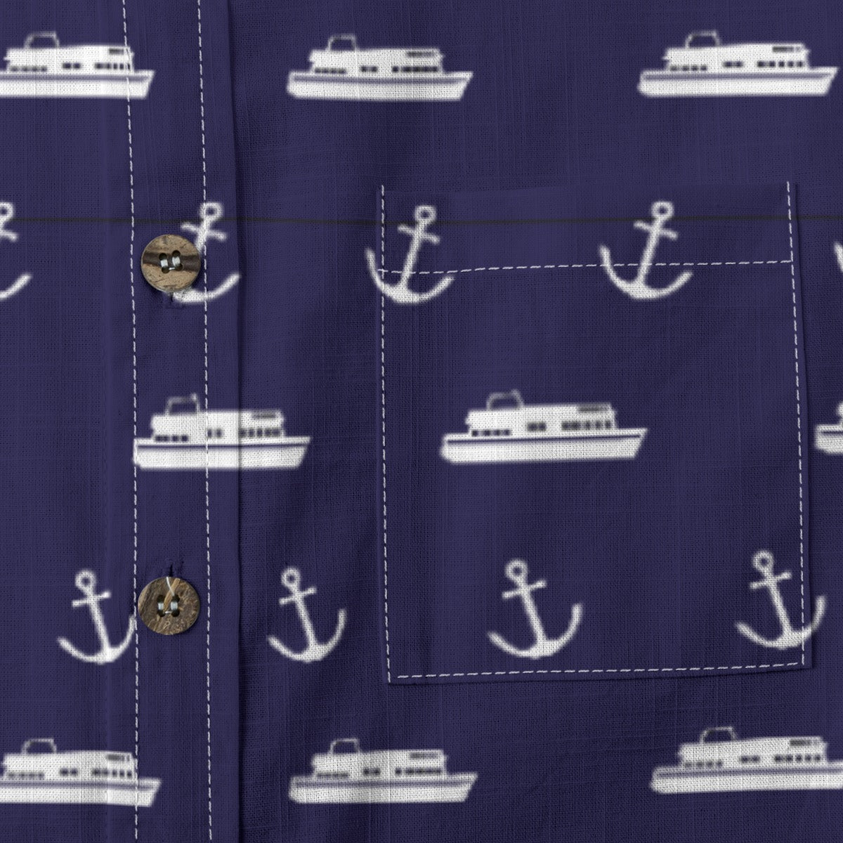 Kids' Cotton Button-Up Shirt