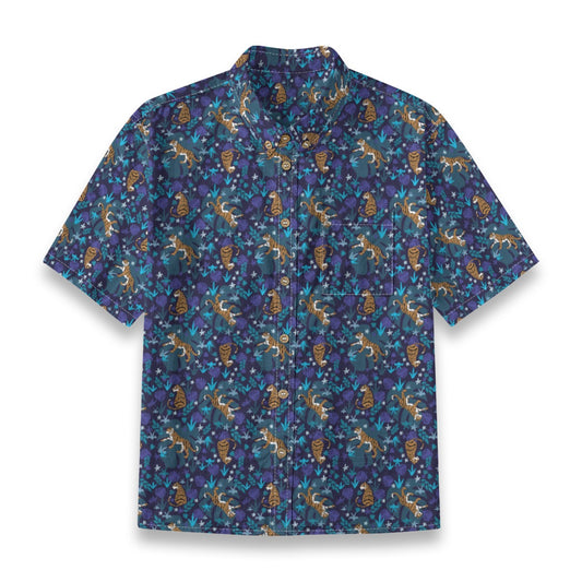 Kids' Cotton Button-Up Shirt