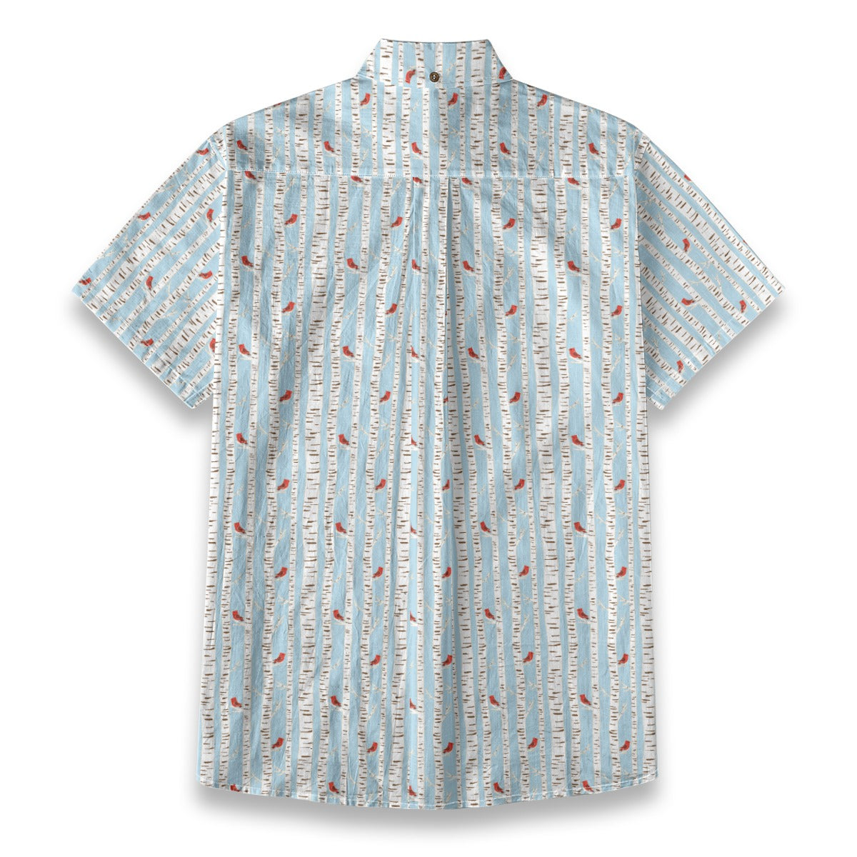 Men's Cotton Button-Up Shirt