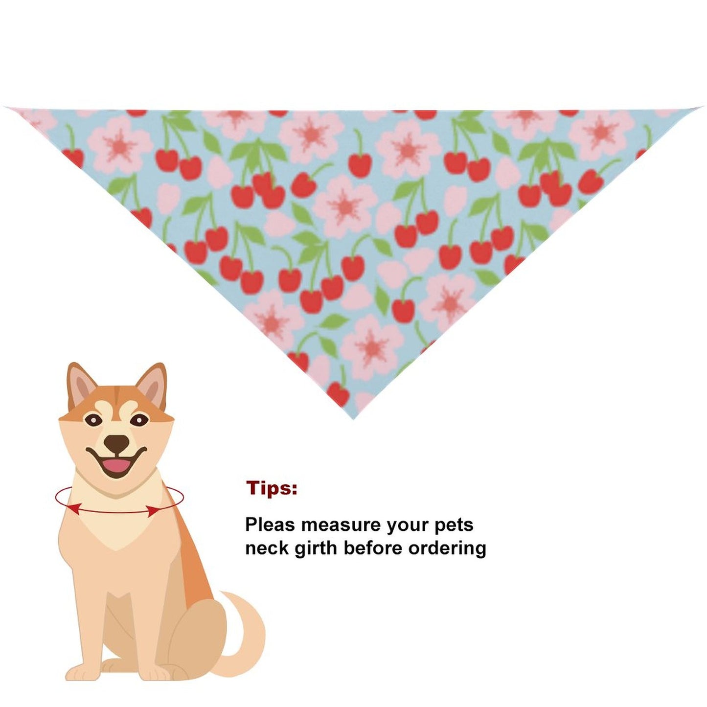 Pet Tie-On Bandana