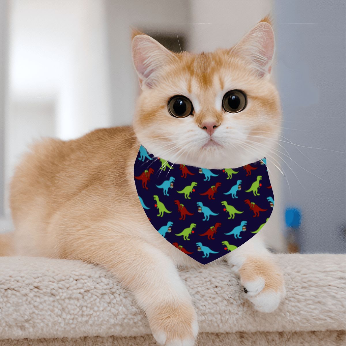 Pet Cotton Snap Bandana