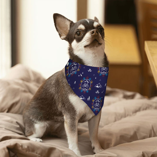 Pet Cotton Snap Bandana