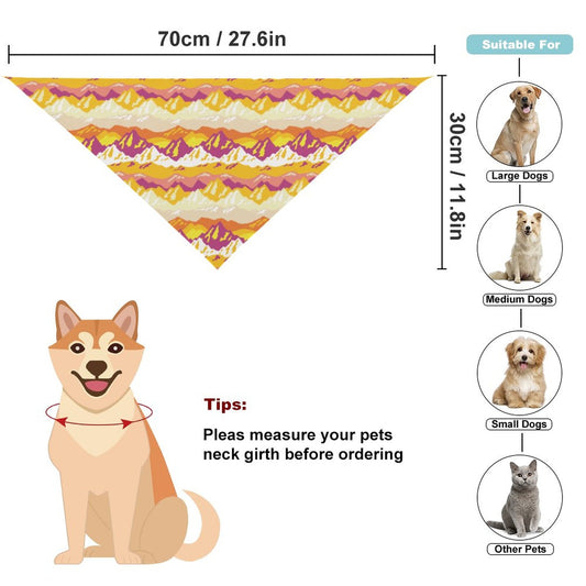 Pet Tie-On Bandana