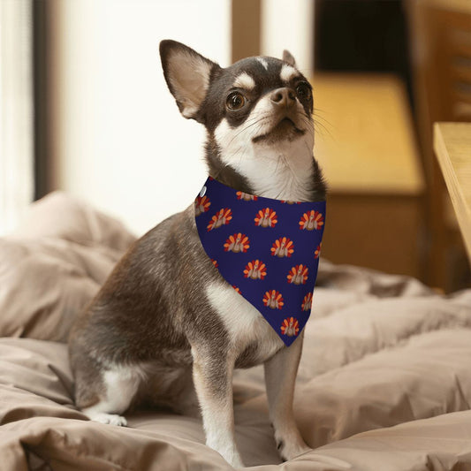 Pet Cotton Snap Bandana