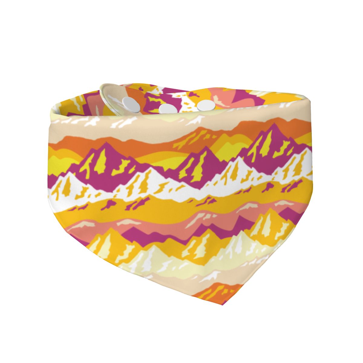 Pet Cotton Snap Bandana