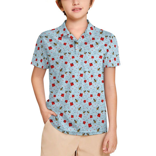 Kids' UPF50+ Polo Shirt