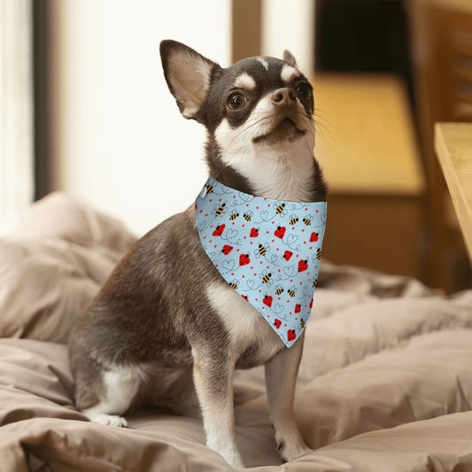Pet Cotton Snap Bandana