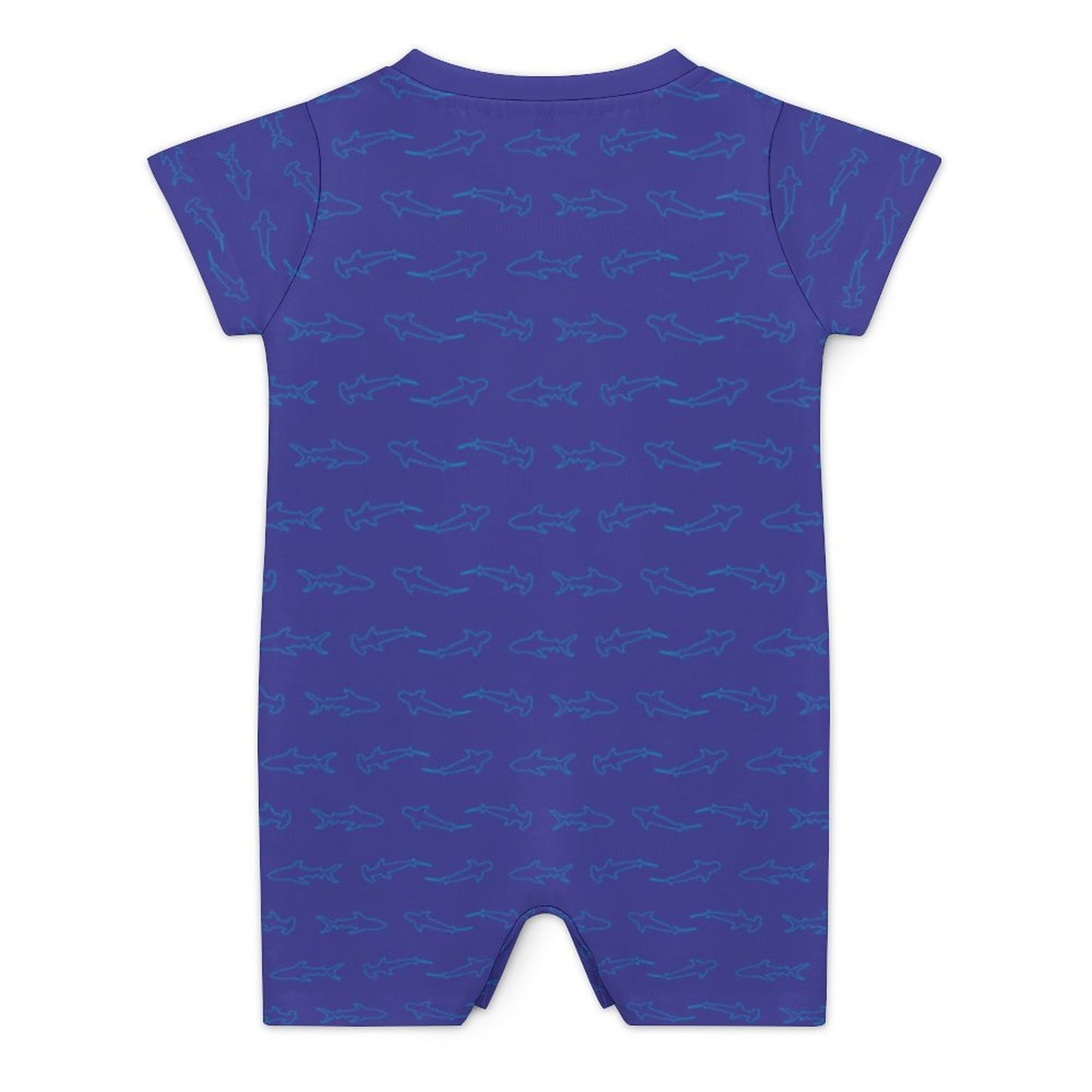 180gsm Faux Cotton Short Sleeve Baby Bodysuit Romper(All-Over Printing)