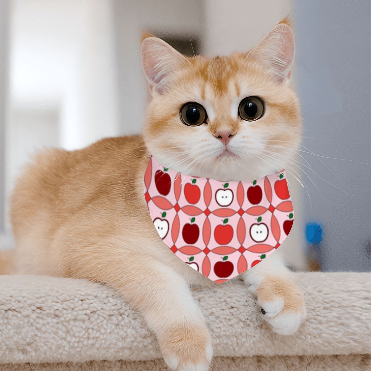 Pet Cotton Snap Bandana