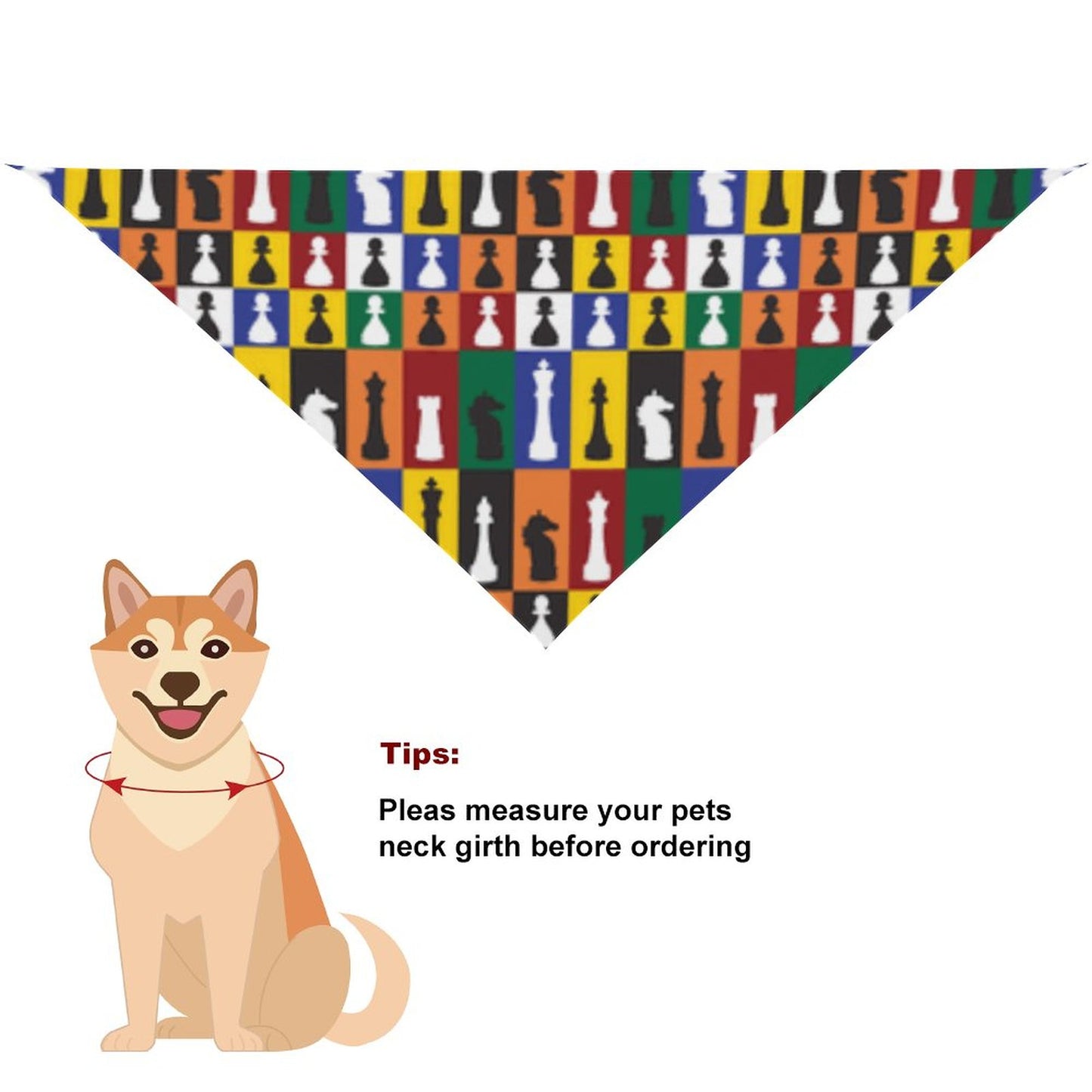 Pet Tie-On Bandana
