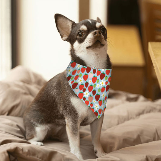Pet Cotton Snap Bandana