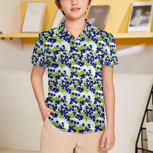 Kids' UPF50+ Polo Shirt