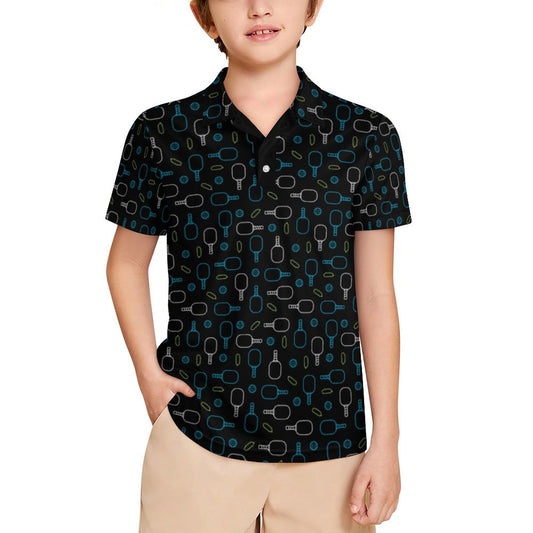 Kids' UPF50+ Polo Shirt
