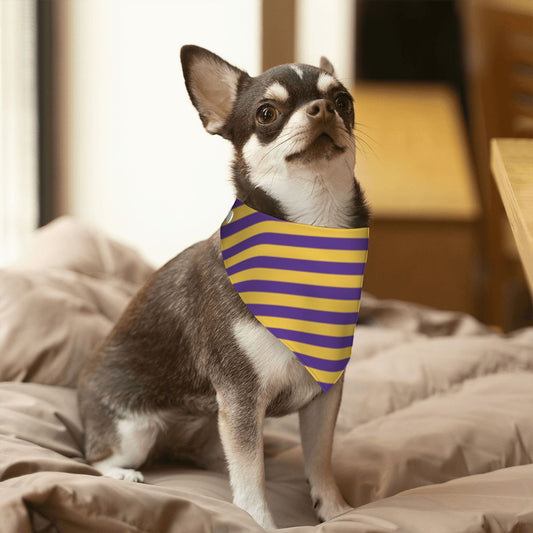 Pet Cotton Snap Bandana