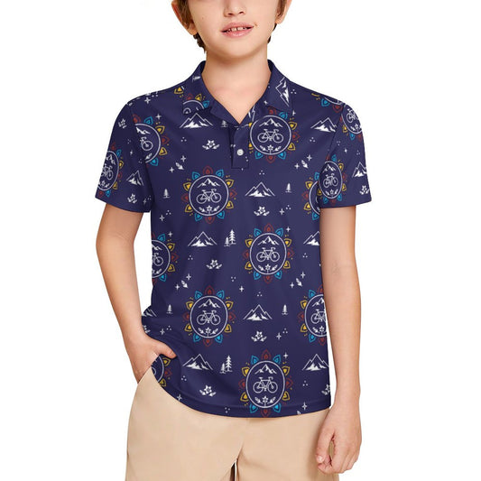 Kids' UPF50+ Polo Shirt