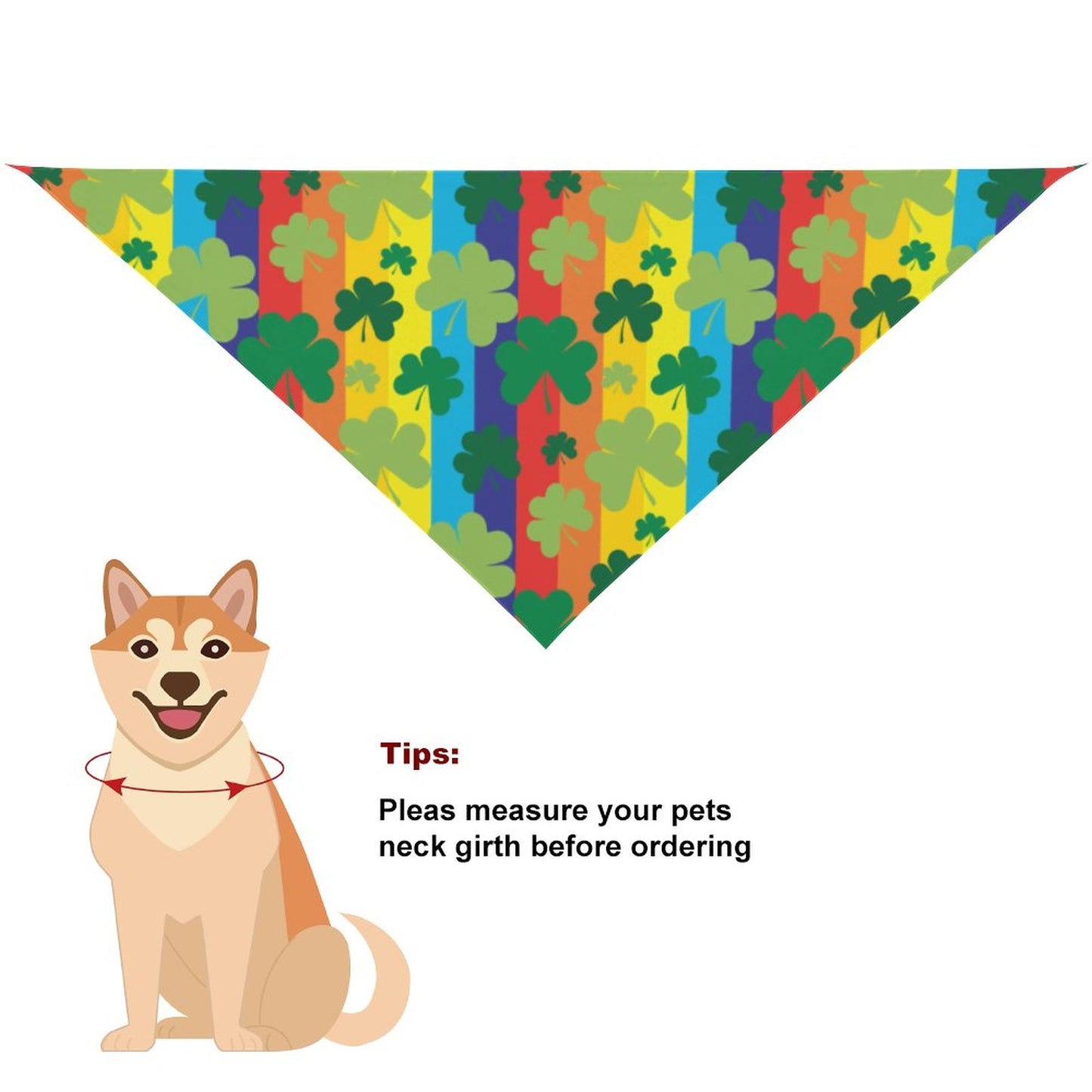 Pet Tie-On Bandana