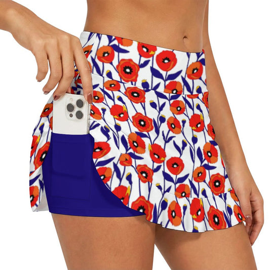 Women's Ruffle Skort