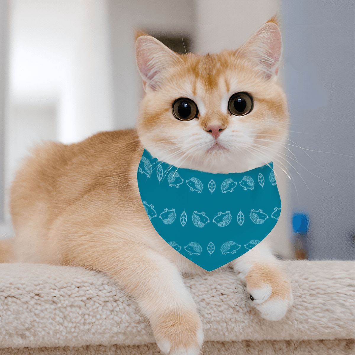 Pet Cotton Snap Bandana