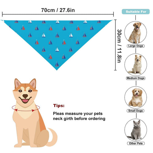 Pet Tie-On Bandana
