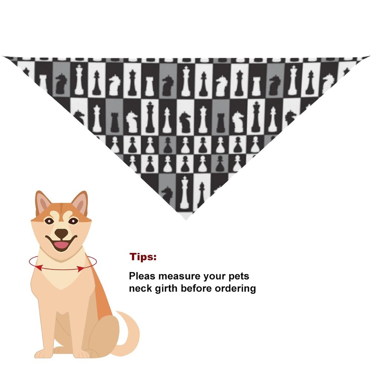 Pet Tie-On Bandana