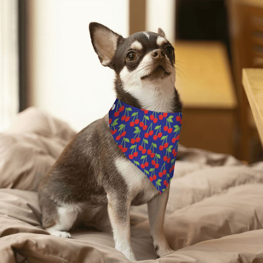 Pet Cotton Snap Bandana