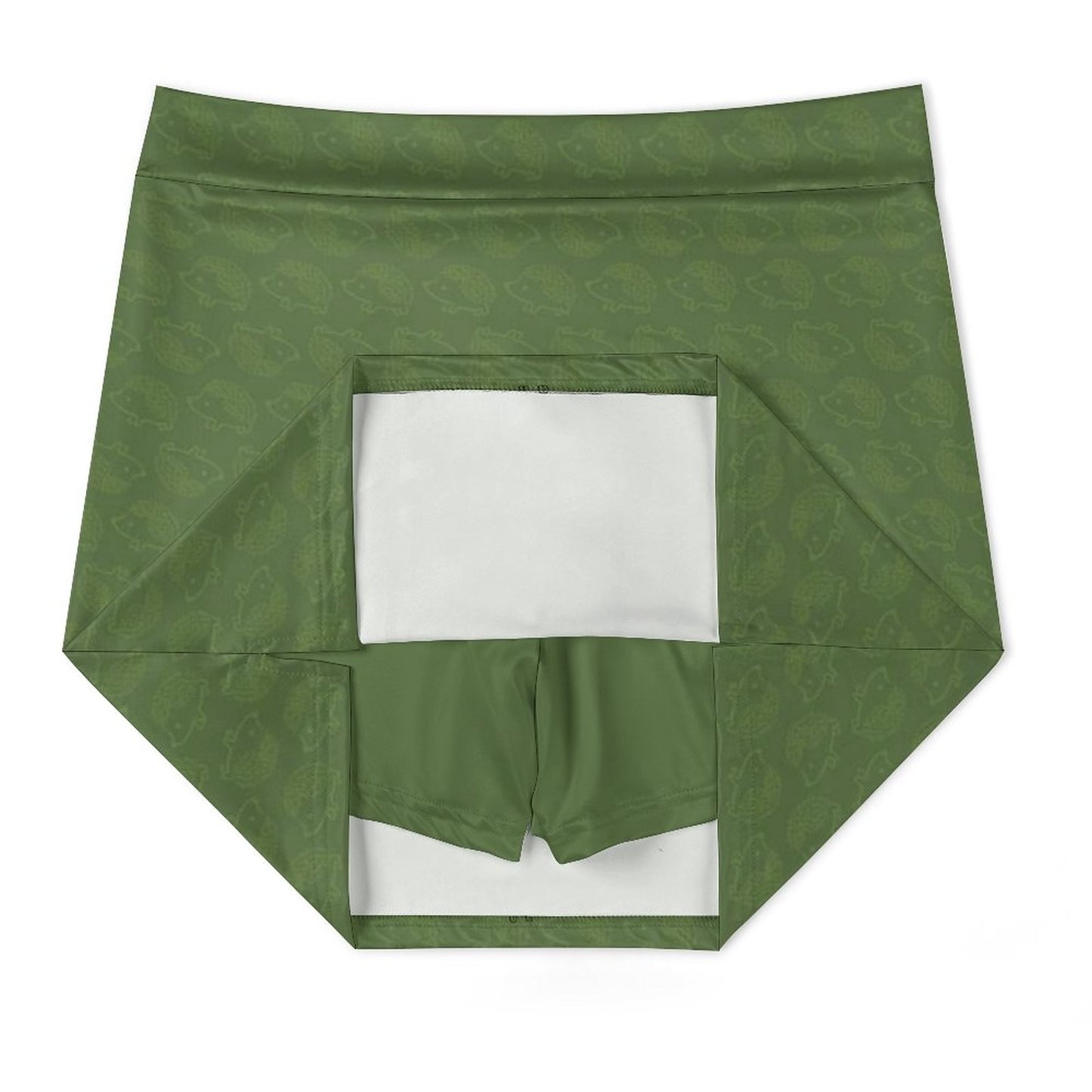 Anti-peep Skort with Pocket(All-over Printing)