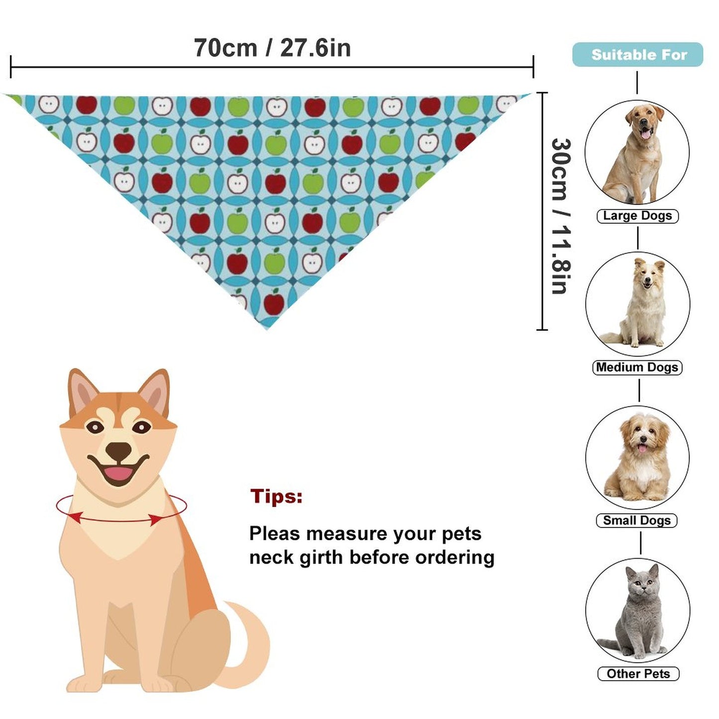 Customised Dog Bandana