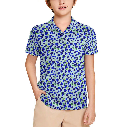 Kids' UPF50+ Polo Shirt