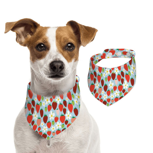 Pet Cotton Snap Bandana
