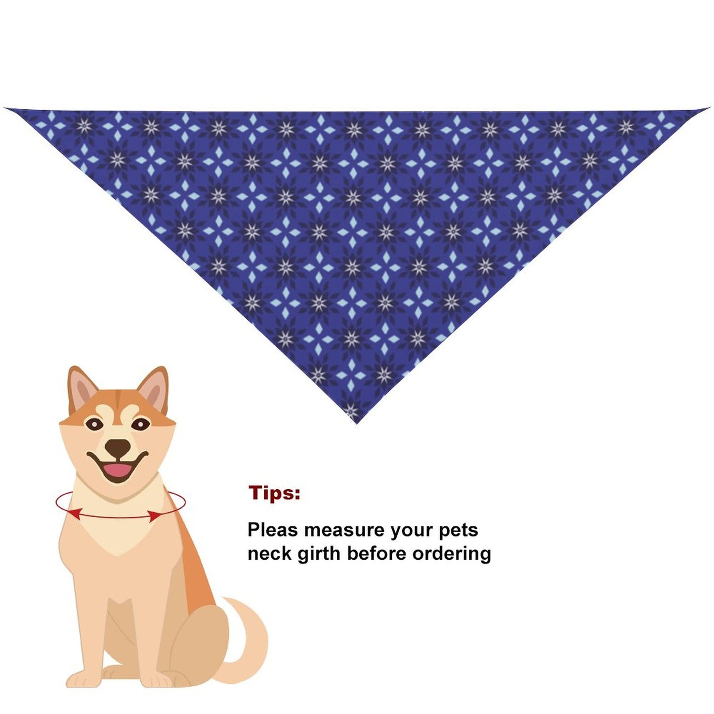 Pet Tie-On Bandana