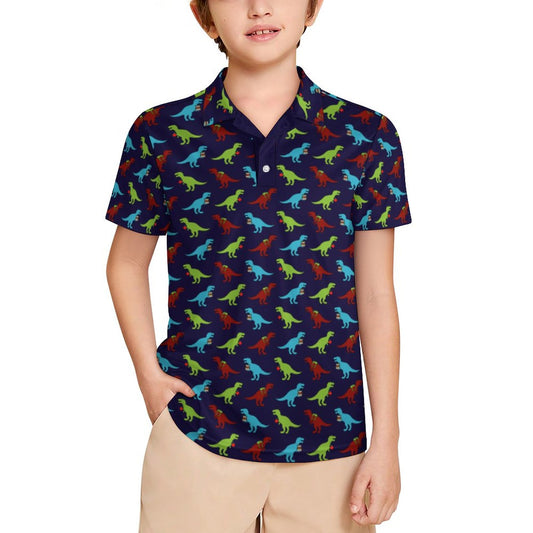 Kids' UPF50+ Polo Shirt