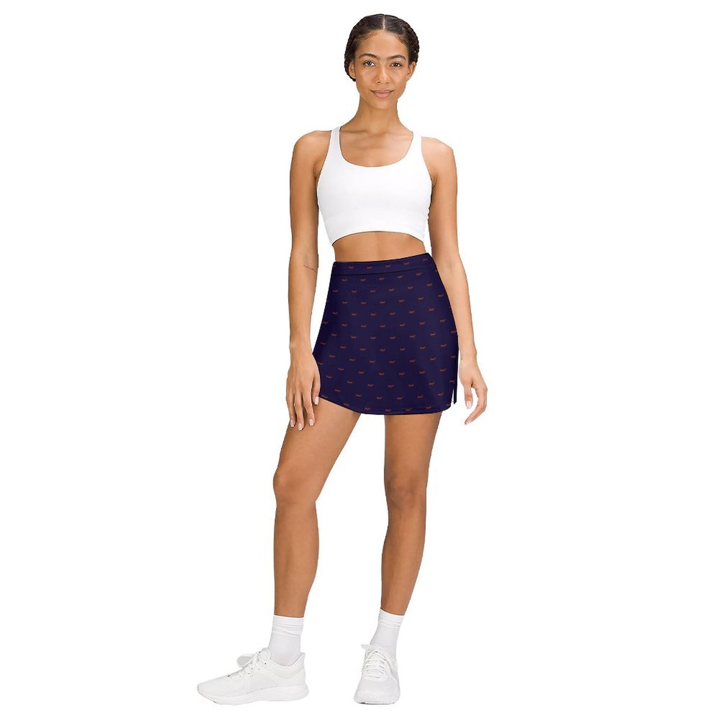 Anti-peep Skort with Pocket(All-over Printing)