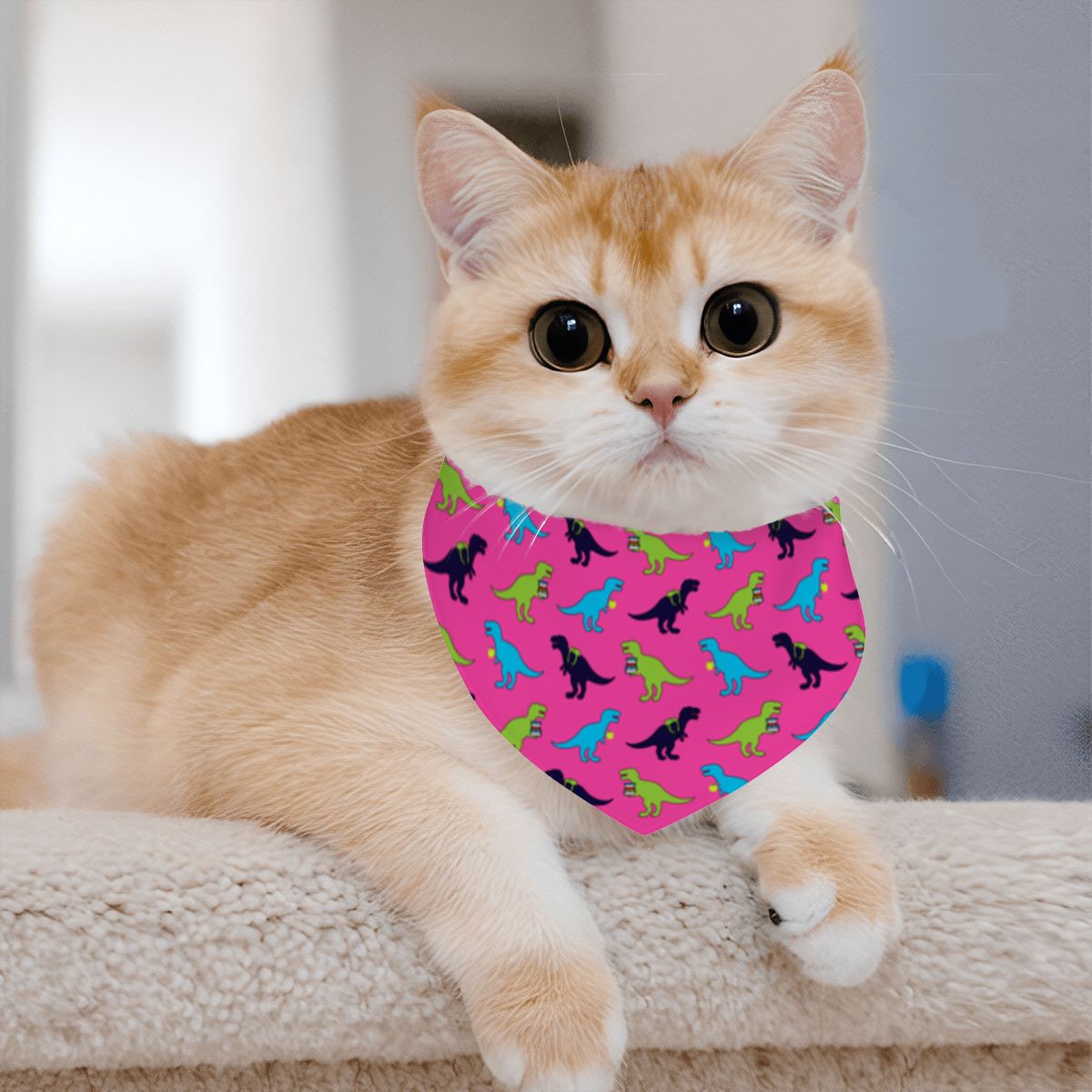 Pet Cotton Snap Bandana