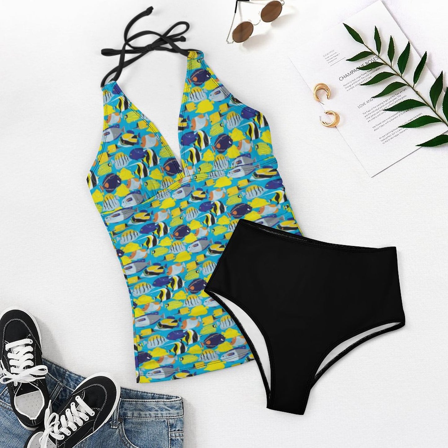 Women's Halter Tankini