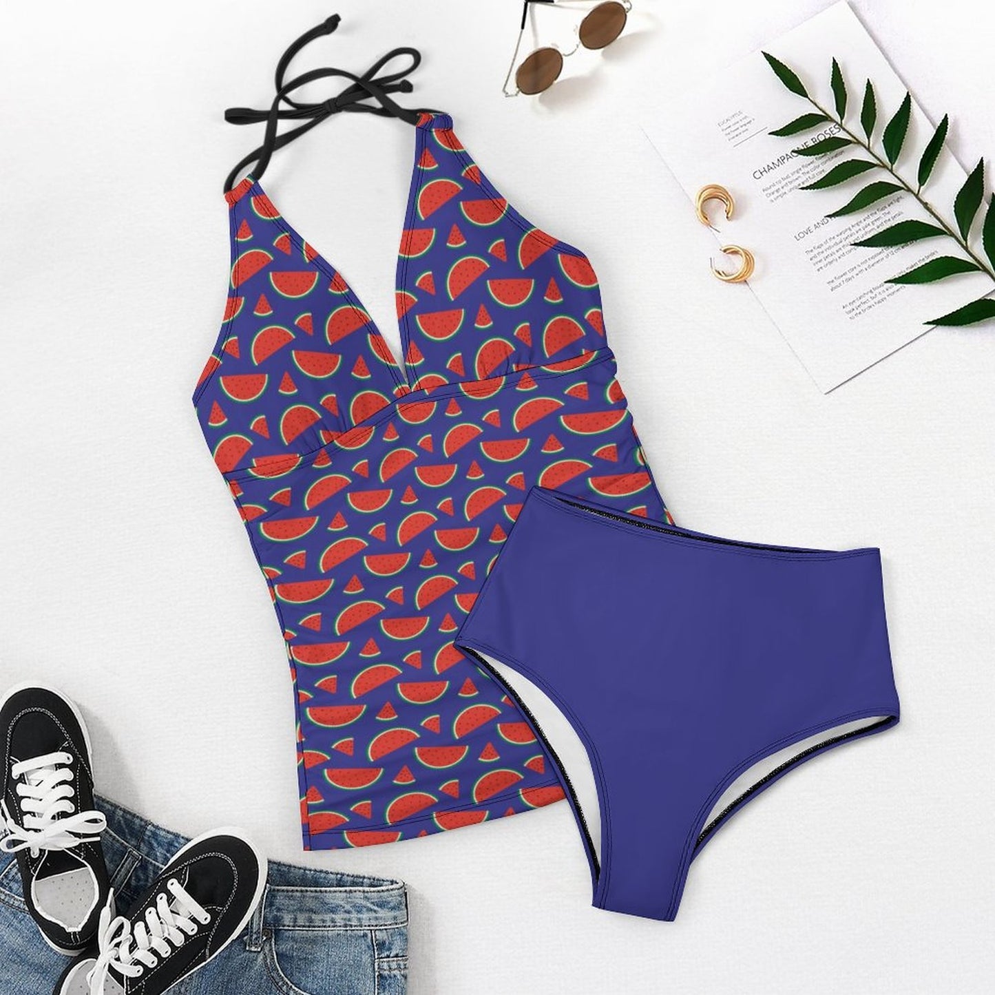Women's Halter Tankini