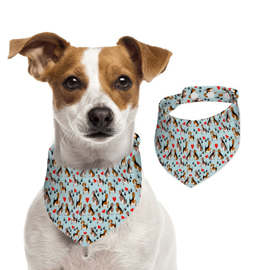 Pet Cotton Snap Bandana
