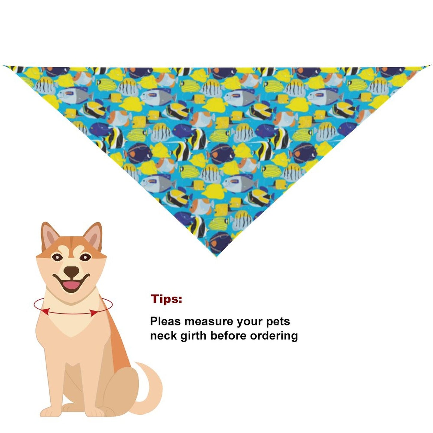Pet Tie-On Bandana