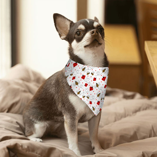 Pet Cotton Snap Bandana