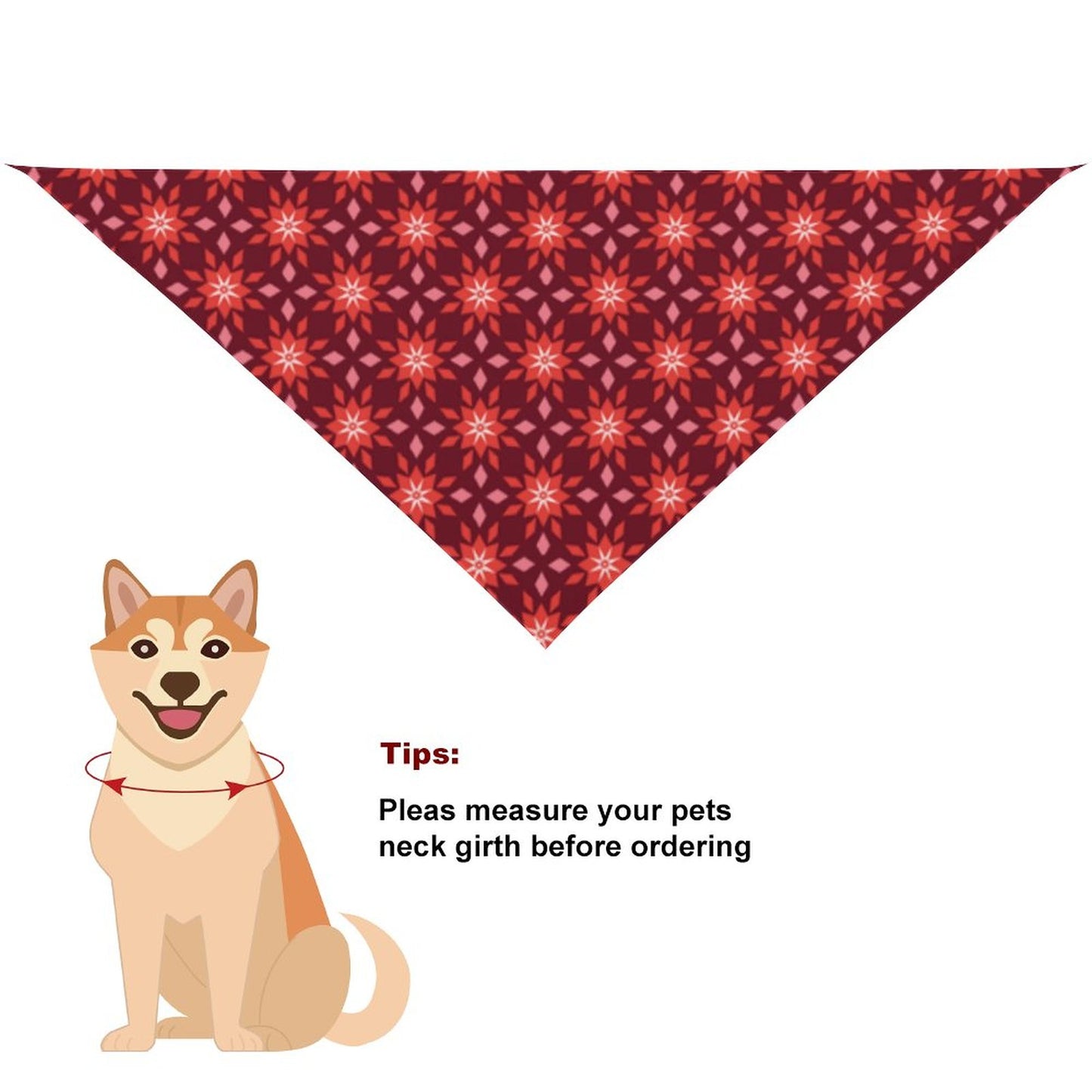 Pet Tie-On Bandana
