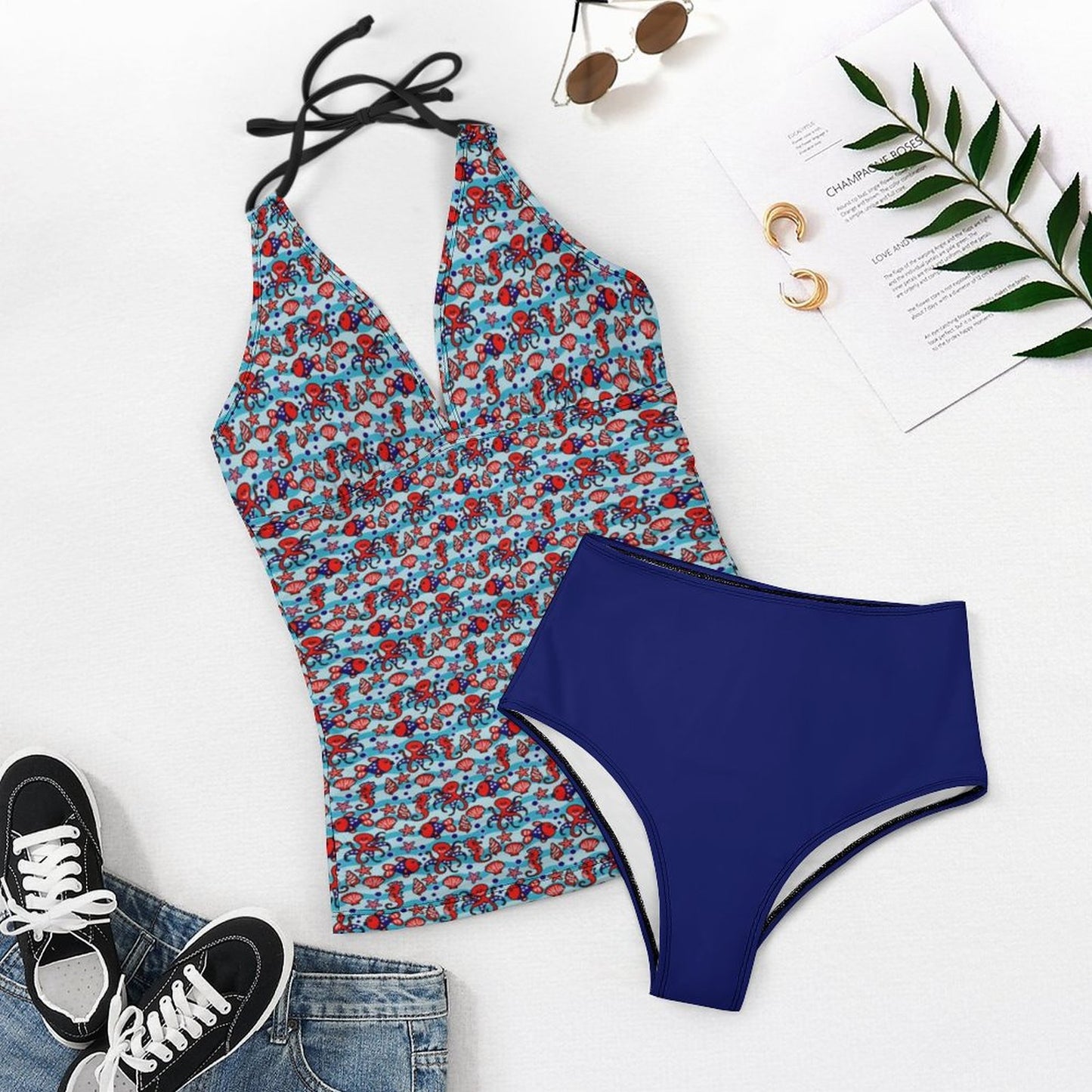 Women's Halter Tankini