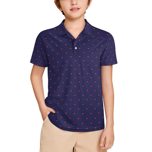 Kids' UPF50+ Polo Shirt