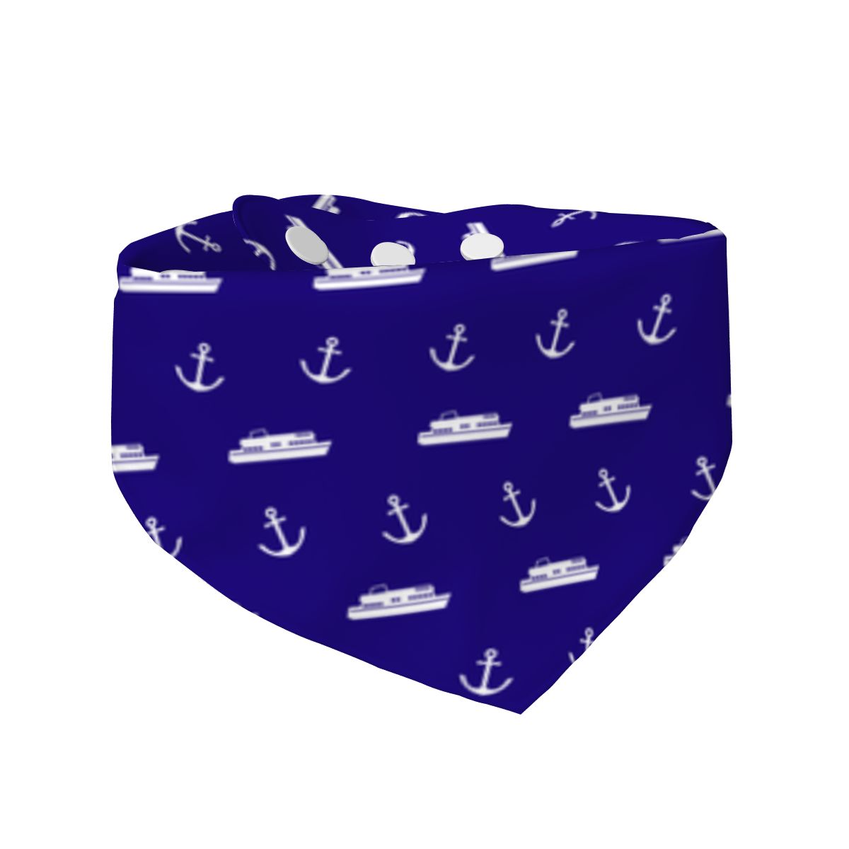 Pet Cotton Snap Bandana