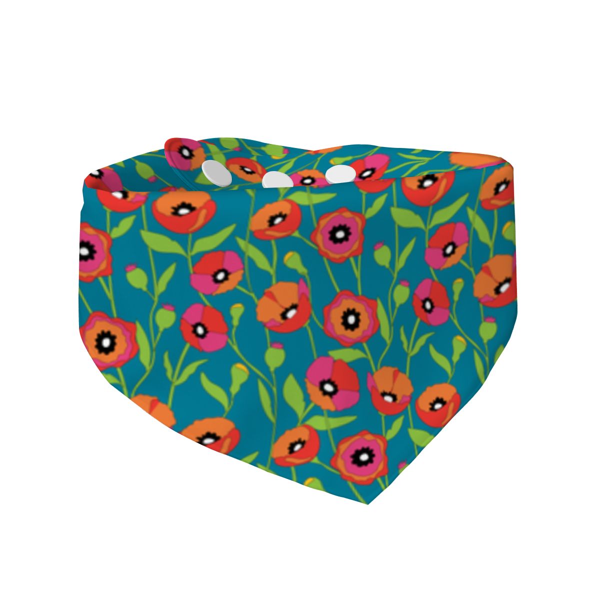 Pet Cotton Snap Bandana