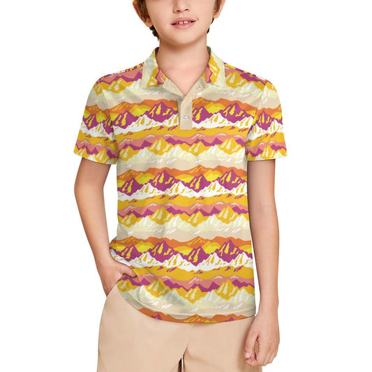 Kids' UPF50+ Polo Shirt
