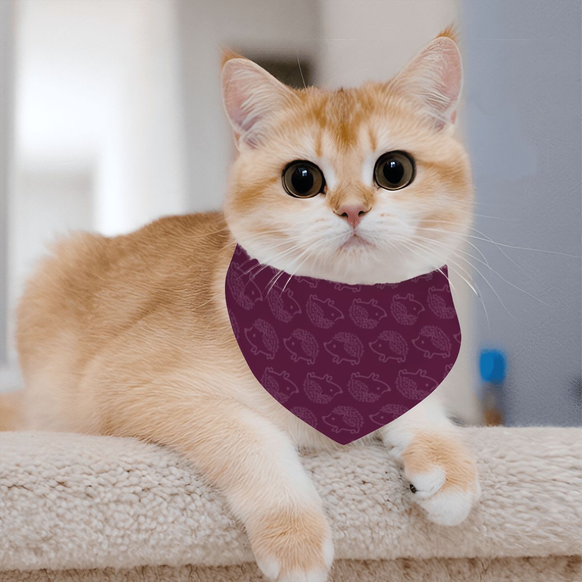 Pet Cotton Snap Bandana