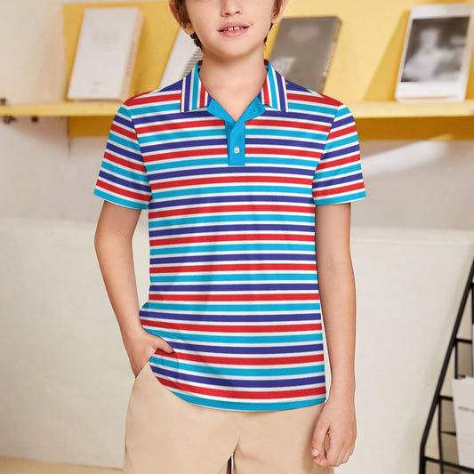 Kids' UPF50+ Polo Shirt